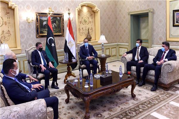 رئيس الوزراء يتسقبل رئيس حكومة الوحدة الليبية
