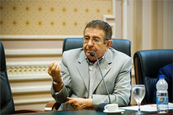 يسري المغازي رئيس لجنة الشؤون العربيه بمجلس النواب