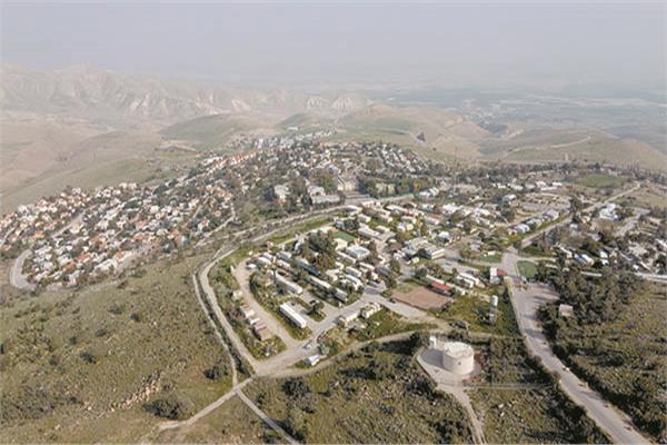 مستوطنات إسرائيلية فى الضفة الغربية المحتلة  