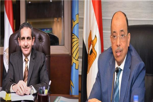  اللواء محمود شعراوي وزير التنمية المحلية و الدكتور طارق رحمي محافظ الغربية