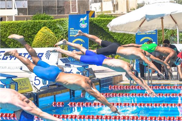 بلغاريا تتصدر منافسات السباحة للتتابع المختلط ببطولة العالم للخماسي الحديث 
