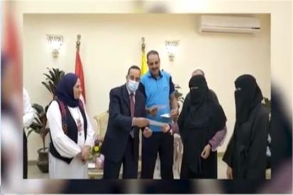 تعويضات أسرالشهداء والمصابين بشمال سيناء