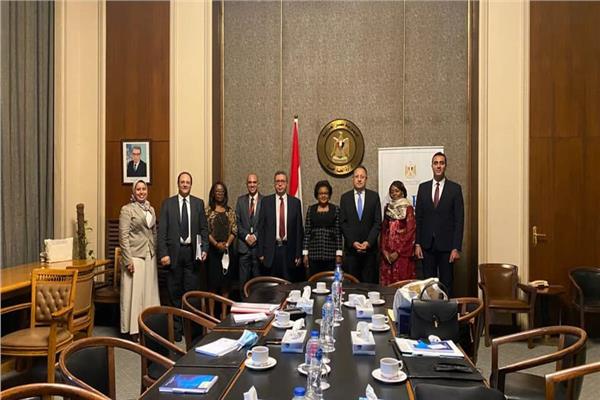 وفد من الخارجية الجابونية يزور الوكالة المصرية للشراكة من أجل التنمية