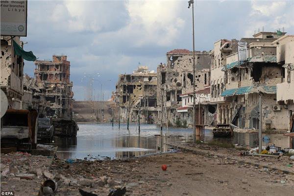 جانب من الدمار بسوريا