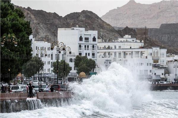 إعصار شاهين بدولة عمان