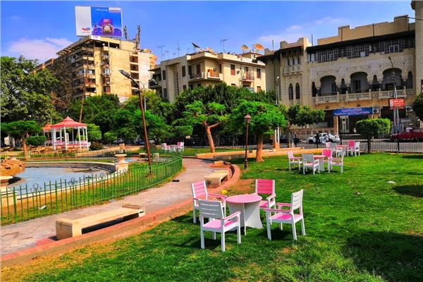 حديقة غرناطة بميدان روكسي بمصر الجديدة
