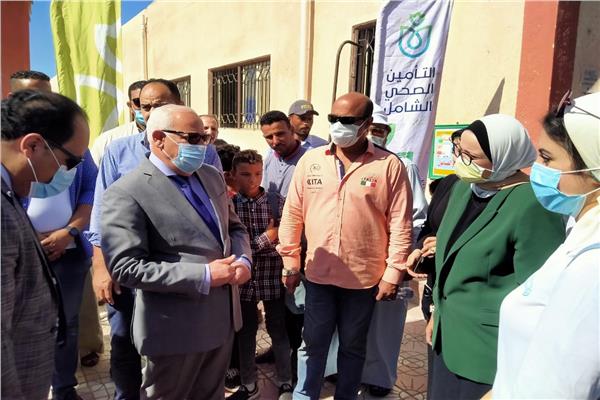محافظ بورسعيد يشهد القافلة الطبية لليوم الثالث على التوالي« بالمثلث المعدوم ببورسعيد