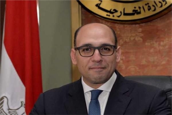 المتحدث الرسمي باسم وزارة الخارجية السفير أحمد حافظ