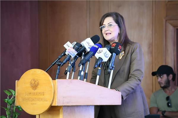  الدكتورة هالة  السعيد وزيرة التخطيط 