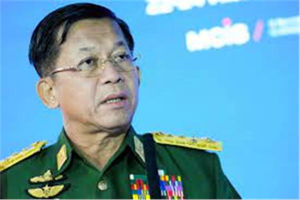 رئيس المجموعة العسكرية في بورما