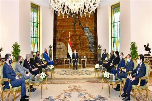 الرئيس السيسي يستقبل رئيس وزراء ألبانيا