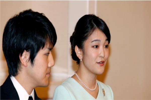 الأميرة اليابانية ماكو وخطيبها
