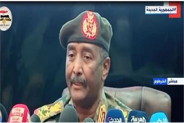  الفريق عبد الفتاح البرهان رئيس مجلس السيادة الانتقالي السوداني