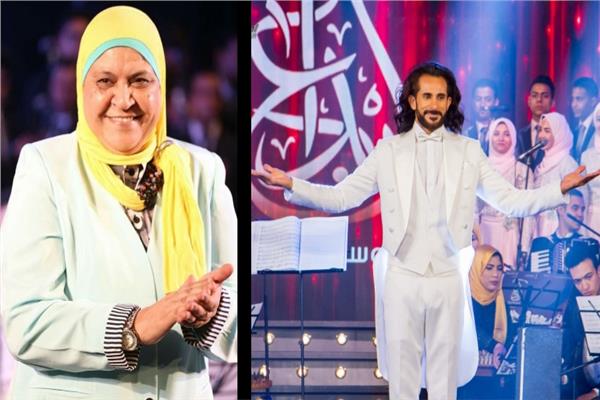 الدكتورة أمل جمال سليمان وحفل غنائي لفرقة أوركسترا الحياة بساقية الصاوي