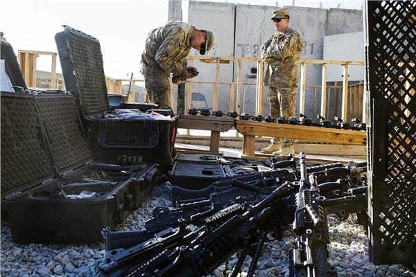 الأسلحة الأمريكية في أفغانستان