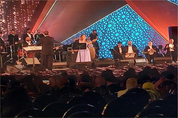 سميرة سعيد على مسرح النافورة بمهرجان الموسيقى العربية