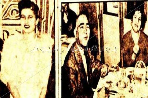 زوزو عاصم برفقة زوجها ممدوح الغرياني - أرشيف أخبار اليوم