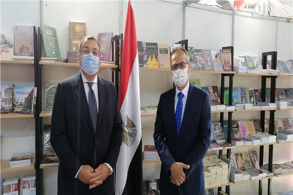 جناح مصر بمعرض تونس الدولى للكتاب في دورته ٣٦
