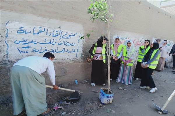  "اتحضر للأخضر" حملة لتشجير مُدن وقرى محافظة أسيوط 