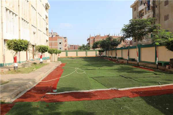 تطوير حديقة الطفل والسوق النموذجي بمركز الشهداء  بمحافظة المنوفية