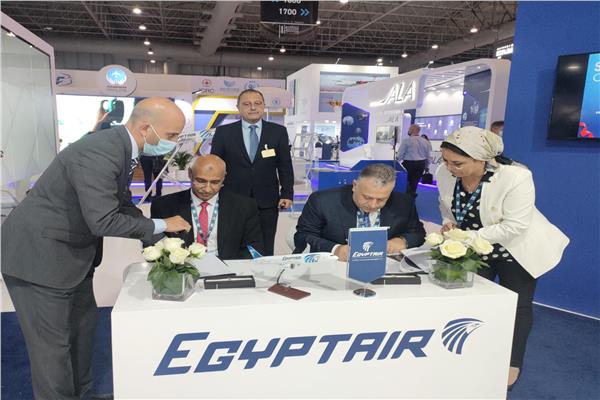 توقيع عقدين جديدين لشركة مصر للطيران للخدمات