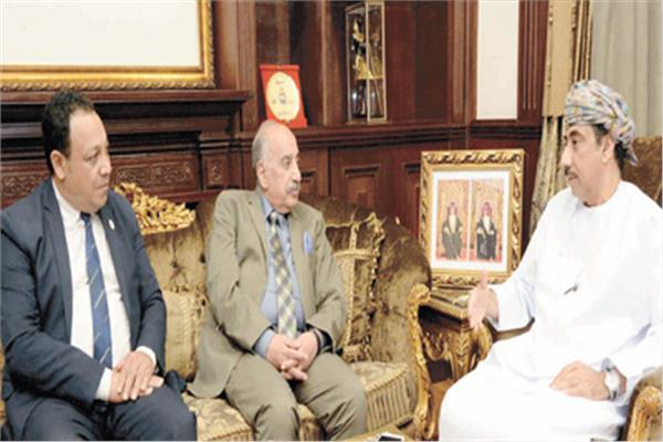 السفير عبدالله بن ناصر الرحبى خلال حواره مع «الأخبار»