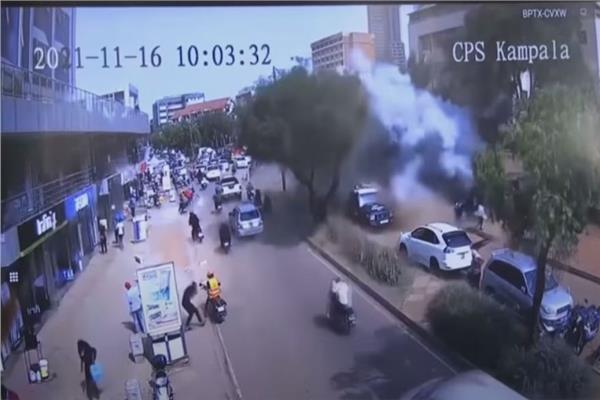تفجيرات أوغندا - صورة من الفيديو