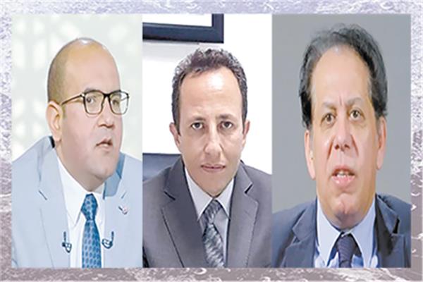 د.ضياء حلمى و د.وليد جاد الله و د. مصطفى أبوزيد