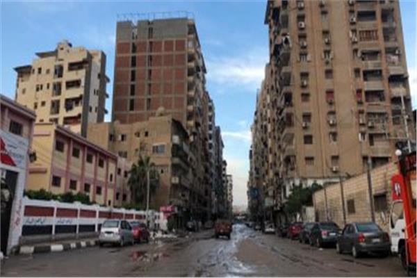 سقوط الأمطار الخفيفة والمتوسطة علي عدد من مدن محافظة الدقهلية