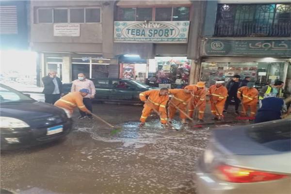 القليوبية تواصل رفع حالة الطوارئ لمواجهة الأمطار والتقلبات الجوية