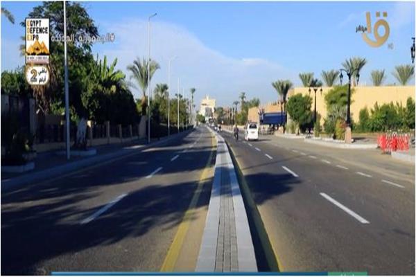 طفرة كبيرة في مشروعات الطرق بمدينة الأقصر