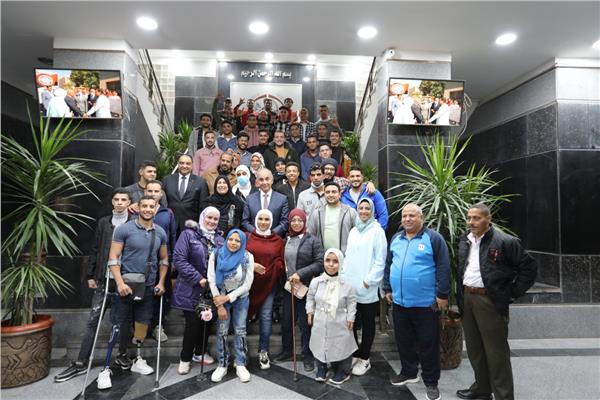 جامعة الزقازيق تشارك في أولمبياد متحدي الإعاقة بالمدينة الشبابية بالإسكندرية