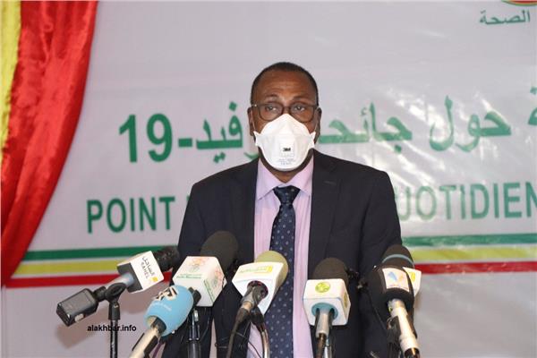 وزير الصحة الموريتاني الدكتور سيدي ولد الزحاف