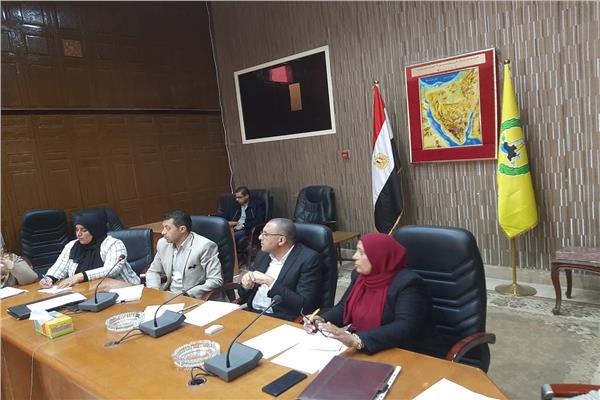 اللجنة التنسيقية للسكان بمحافظة شمال سيناء