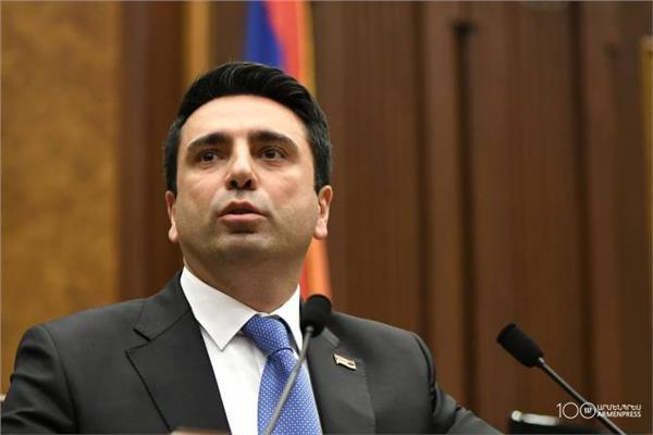 رئيس البرلمان الأرمني ألان سيمونيان
