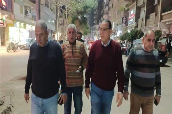 محافظ الشرقية يتفقد  شارعي طلبة عويضة وأحمد إسماعيل بمدينة الزقازيق