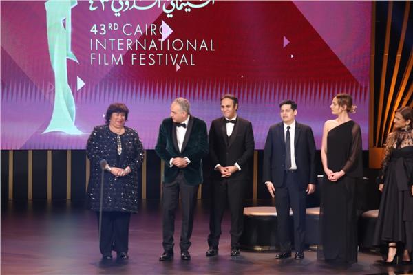 وزيرة الثقافة تشهد حفل ختام الدورة 43 من مهرجان القاهرة السينمائي الدولي 