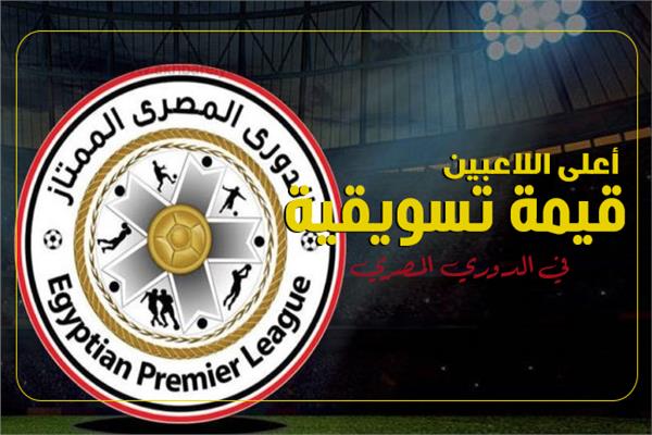 إنفوجراف| أعلى اللاعبين قيمة تسويقية في الدوري المصري