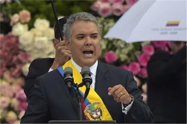  رئيس كولومبيا إيفان دوكي