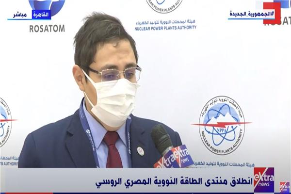  الدكتور محمد رمضان نائب رئيس محطة توليد الكهرباء النووية