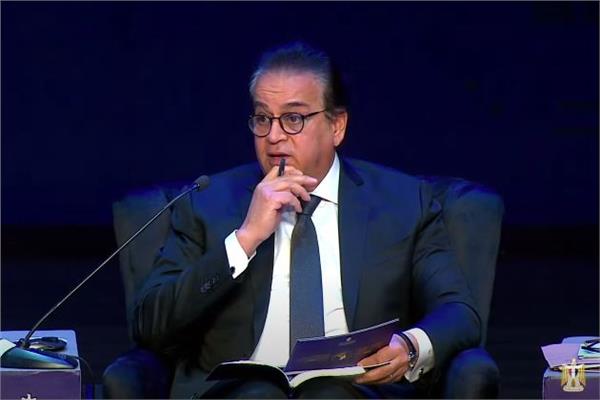 الدكتور خالد عبدالغفار، وزير التعليم العالي، القائم بأعمال وزير الصحة
