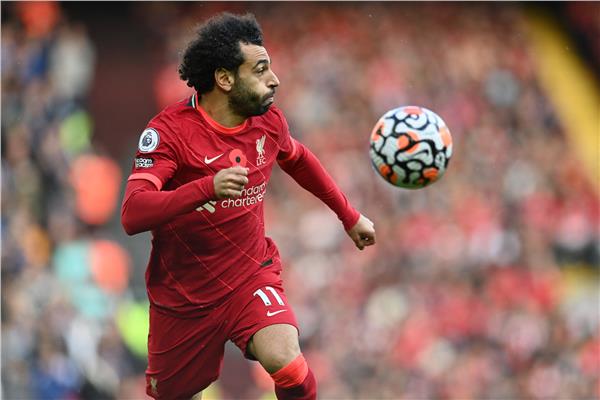 الدولي المصري محمد صلاح نجم فريق ليفربول الإنجليزي