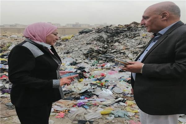 نائب محافظ القاهرة تتفقد مستوى النظافة بحلوان       