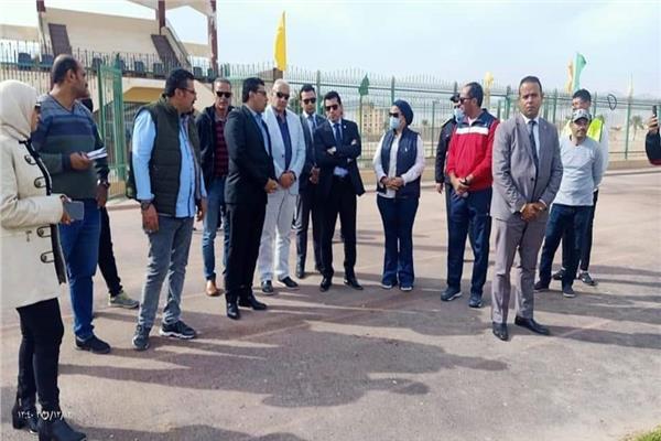 وزير الشباب والرياضة يتفقد معسكر "الرياضة من أجل التنمية" بمدينة طور سيناء