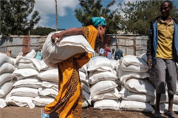 مساعدات غذائية في إثيوبيا