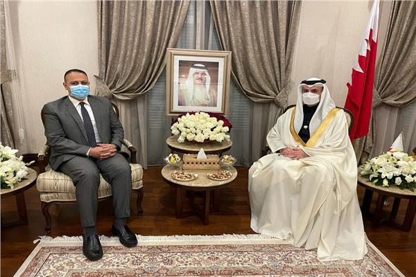 أمين رئاسة الجمهورية يهنئ سفير مملكة البحرين  بالأعياد الوطنية 