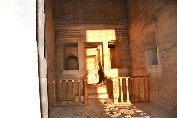 تعامد الشمس على معبد قصر قارون