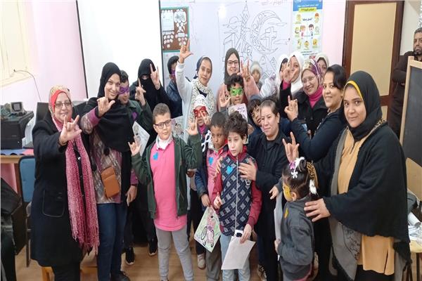 احتفالات ذوي الاحتياجات الخاصة بقصر ثقافة أحمد بهاء الدين للطفل
