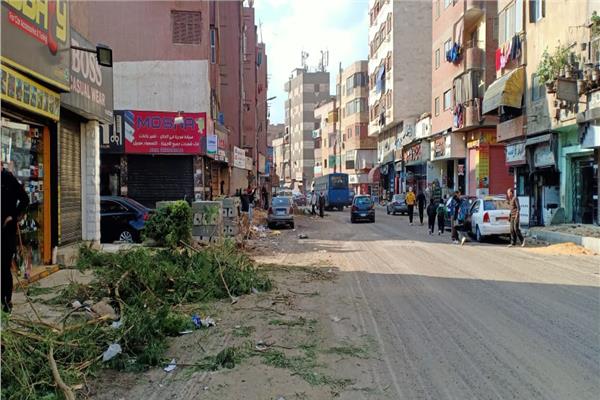 محافظة الجيزة تبدأ اعمال تطوير شارع المدبح بحي جنوب | فيديو