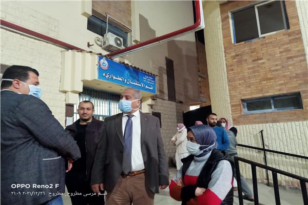 صحة مطروح متابعة مستمرة لمستشفيات مدن ومراكز المحافظة لمتابعه 